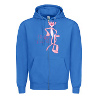 True Royal pink panther Zipper Hoodie - PixelWave