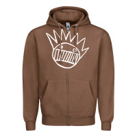 Chestnut ween Zipper Hoodie - PixelWave