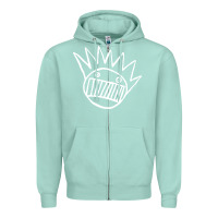Seafoam ween Zipper Hoodie - PixelWave