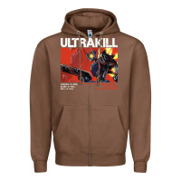 Chestnut the merch ultrakill 1 Zipper Hoodie - PixelWave