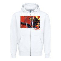 White the merch ultrakill 1 Zipper Hoodie - PixelWave