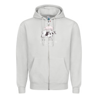 Dove Grey liberation to all vegan vegetarian food animal love Zipper Hoodie - PixelWave