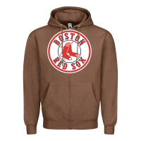 Chestnut Boston R e d S o x Zipper Hoodie - Craftify