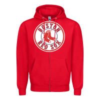 Red Boston R e d S o x Zipper Hoodie - Craftify