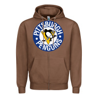 Chestnut penguins player sky Zipper Hoodie - Craftify