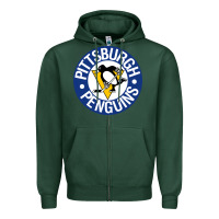 Sports Green penguins player sky Zipper Hoodie - Craftify