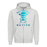 Dove Grey kenny chesney no shoes nation Zipper Hoodie - Craftify