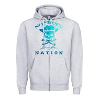 Heather Grey kenny chesney no shoes nation Zipper Hoodie - Craftify