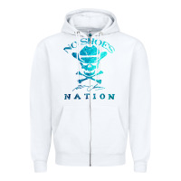 White kenny chesney no shoes nation Zipper Hoodie - Craftify