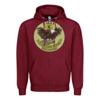 Burgundy spaceballs eagle 5,spaceballs Zipper Hoodie - Craftify