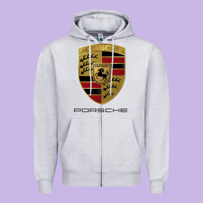 .porches New Zipper Hoodie Designed By Craftify