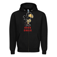 Black Vintage jayhawk ku Zipper Hoodie - Craftify