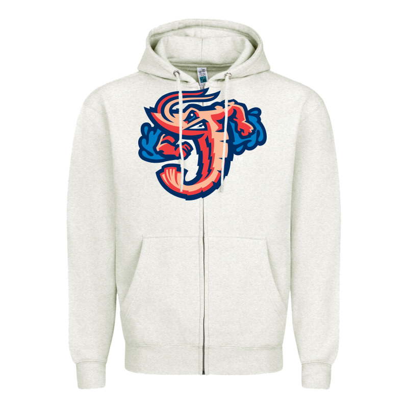 Jacksonville Jumbo Shrimp Zipper Hoodie by Craftify | Teevron