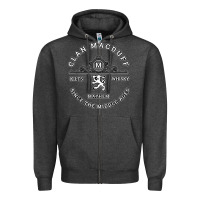 Charcoal Heather clan macduff scottish kilt highland games t shirt Zipper Hoodie - Craftify