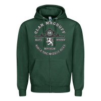 Sports Green clan macduff scottish kilt highland games t shirt Zipper Hoodie - Craftify