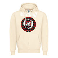 Sandshell MacDuff Clan Scottish Name Coat Of Arms Tartan Zipper Hoodie - Craftify