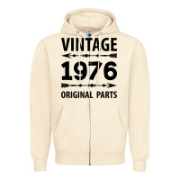 Sandshell VINTAGE 1976 ORIGINAL PARTS Zipper Hoodie - Craftify