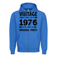 True Royal VINTAGE 1976 ORIGINAL PARTS Zipper Hoodie - Craftify