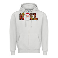 Dove Grey noel Zipper Hoodie - JahusDesignShop