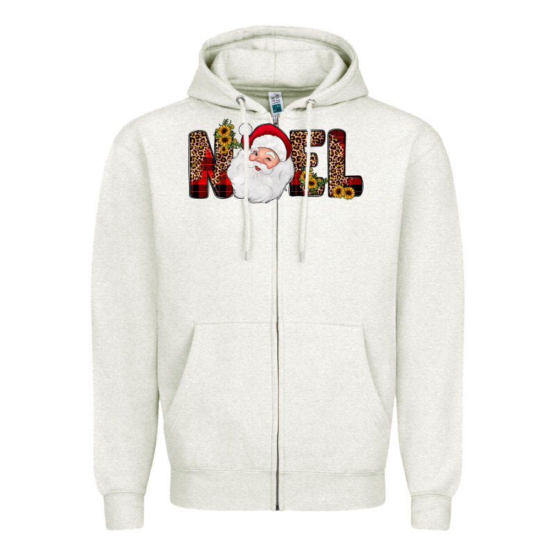 Noel Zipper Hoodie by JahusDesignShop | Teevron