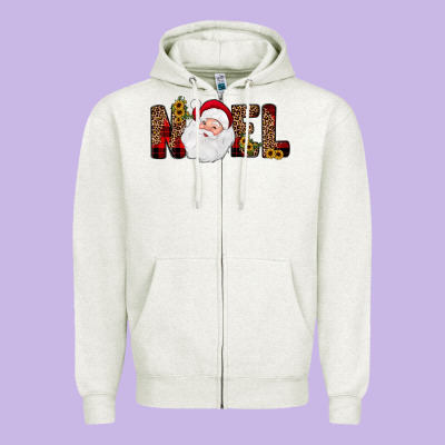 Noel Zipper Hoodie Designed By Jahusdesignshop
