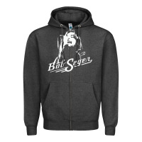 Charcoal Heather seger merchandise Zipper Hoodie - Craftify