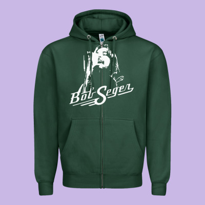 Seger Merchandise Zipper Hoodie Designed By Craftify
