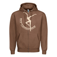 Chestnut dancing pose Zipper Hoodie - Craftify
