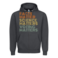 Smoke facts matter science matters voting matters liberal democrat t shirt c Zipper Hoodie - Craftify