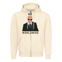 Sandshell Pitbull Mr Worldwide Classic Zipper Hoodie - Craftify