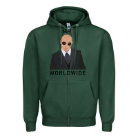Sports Green Pitbull Mr Worldwide Classic Zipper Hoodie - Craftify