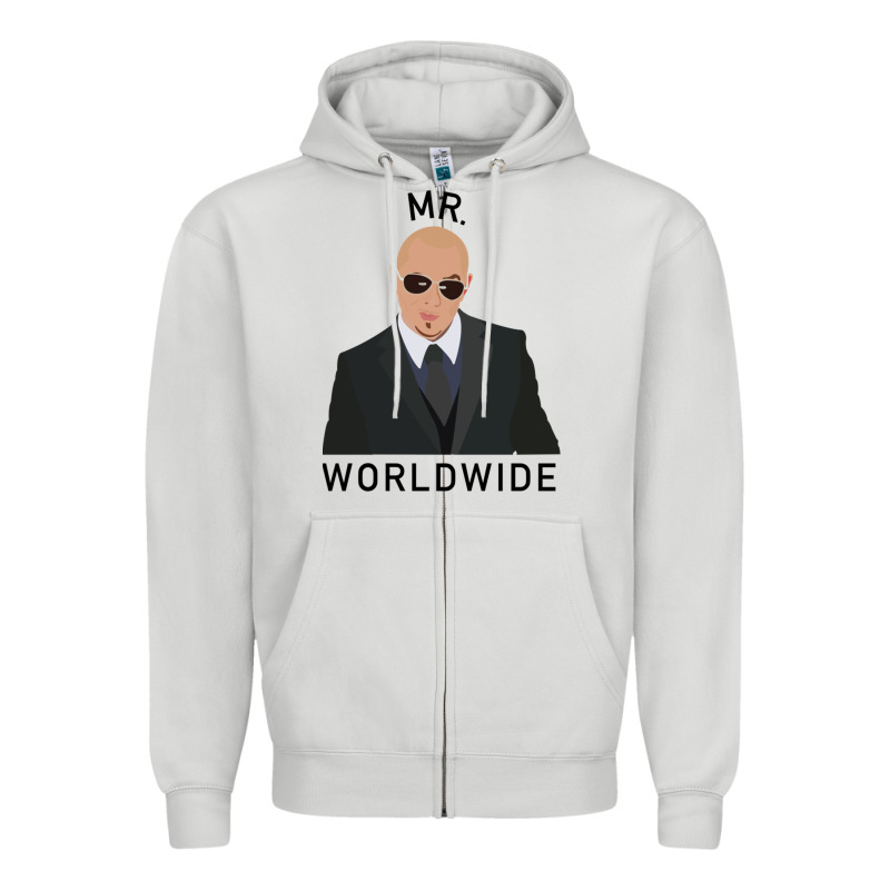 Pitbull Mr Worldwide Classic Zipper Hoodie by Craftify | Teevron