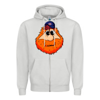 Dove Grey youppi! Zipper Hoodie - Craftify