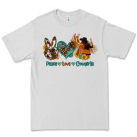 Dove Grey peace love cowgirls Premium Tee - OliviaCreatesArt