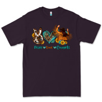 Plum peace love cowgirls Premium Tee - OliviaCreatesArt