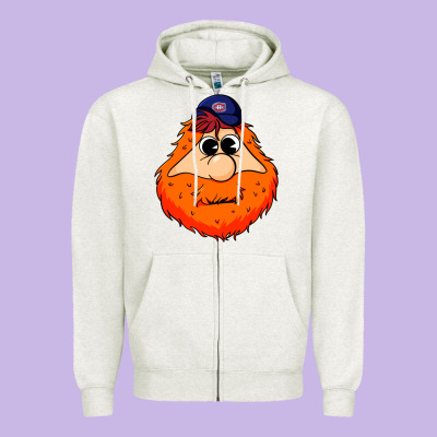 Youppi! Zipper Hoodie Designed By Craftify