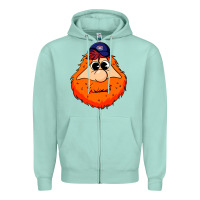 Seafoam youppi! Zipper Hoodie - Craftify
