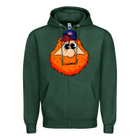 Sports Green youppi! Zipper Hoodie - Craftify