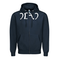 Navy Egypt Dead Zipper Hoodie - Craftify