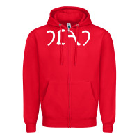 Red Egypt Dead Zipper Hoodie - Craftify
