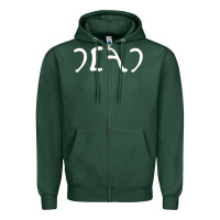 Sports Green Egypt Dead Zipper Hoodie - Craftify