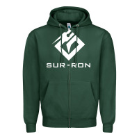 Sports Green sur ron 3 wht music Zipper Hoodie - Craftify