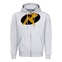 Heather Grey Robin Zipper Hoodie - Craftify