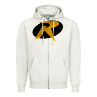 Oatmeal Heather Robin Zipper Hoodie - Craftify