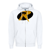 White Robin Zipper Hoodie - Craftify