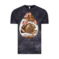 Cloud Black american football and western roses teardrop Vintage Tee - BundleAndBundleShop