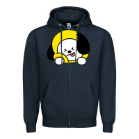 Navy bt21 chimmy jimin bts Zipper Hoodie - Craftify