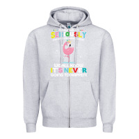 Heather Grey people should seriously stop expecting normal from me Zipper Hoodie - Craftify