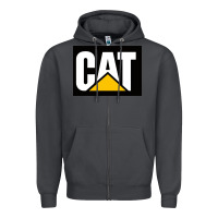 Smoke cat Zipper Hoodie - Craftify