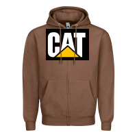 Chestnut cat Zipper Hoodie - Craftify